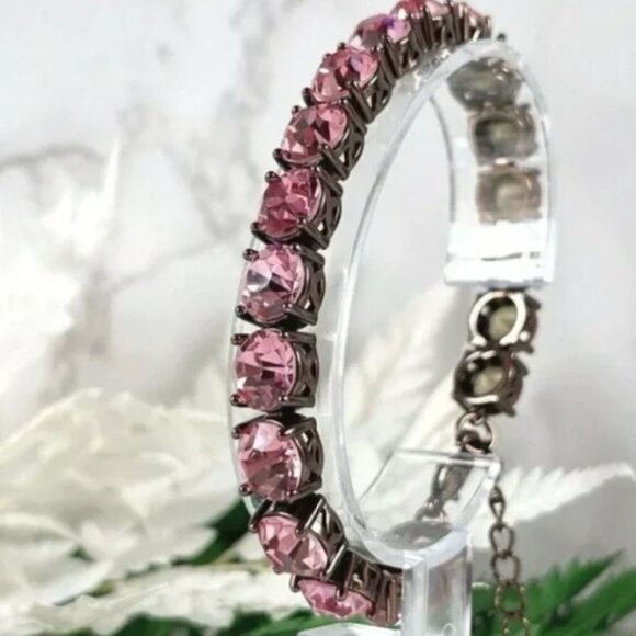 Park Lane Pink Stone Bracelet - Picture 2 of 4